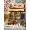 Puzzles for Adults 500 Pieces, Coffee Shop Jigsaw Puzzles - Morning Brew Cafe, Impossible Cafe Puzzles for Seniors Family, 20.47x14.96 inches, 1:1
