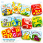 Baby Bath Books Mega Set (Pack of 13 Books) - Educational Waterproof Baby Bathtime Plastic Books for Bath Tub with Animals, Colors, Numbers and ABC