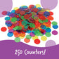 Learning Resources Transparent Color Counting Chips