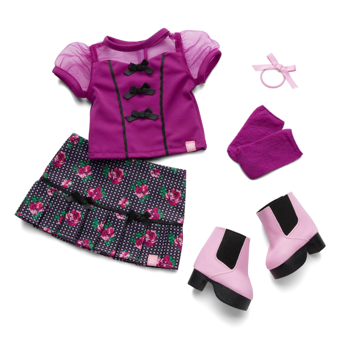 American Girl, Truly Me 18-inch Doll Outfit, Bows & Blooms Outfit, for Ages 6+