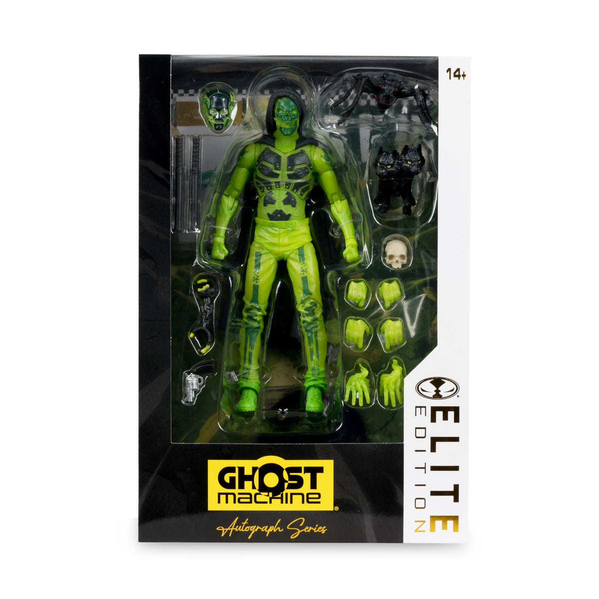 McFarlane Toys- Geiger (Ghost Machine) 7in Deluxe Action Figure McFarlane Elite Edition #15