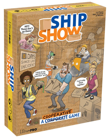 Ultra Pro - Ship Show!, The Cooperative Board Game, Group it, Guess it, Ship it! Fun Group Guessing Multiplayer Teamwork Game