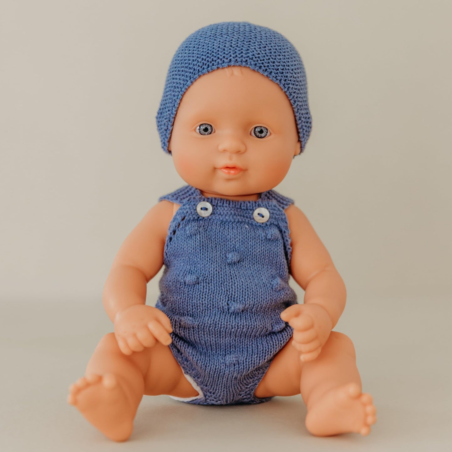 Miniland Realistic Baby Doll with Anatomically Correct Features, Reborn Baby Dolls, Cute Scented Hard Body with Vanilla Perfume, Comes in Polybag, 12