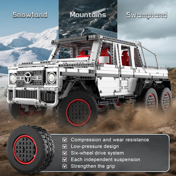 Mould King 13061 G700 Pickup Offroad Building Sets Model, MOC Building Kits to Build with Motor/APP Remote Control, Gift for Adult/Teens Age 14+