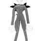 illuOKey Jack Skellington Plush Doll Nightmare Before Christmas Toys - 20 Inches Pumpkin King Plush Stuffed Baby Dolls (Black)