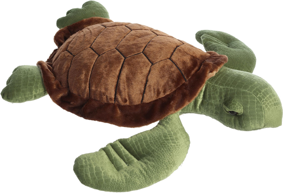 Aurora Super Flopsie 25" Sea Turtle Snuggly Stuffed Animal