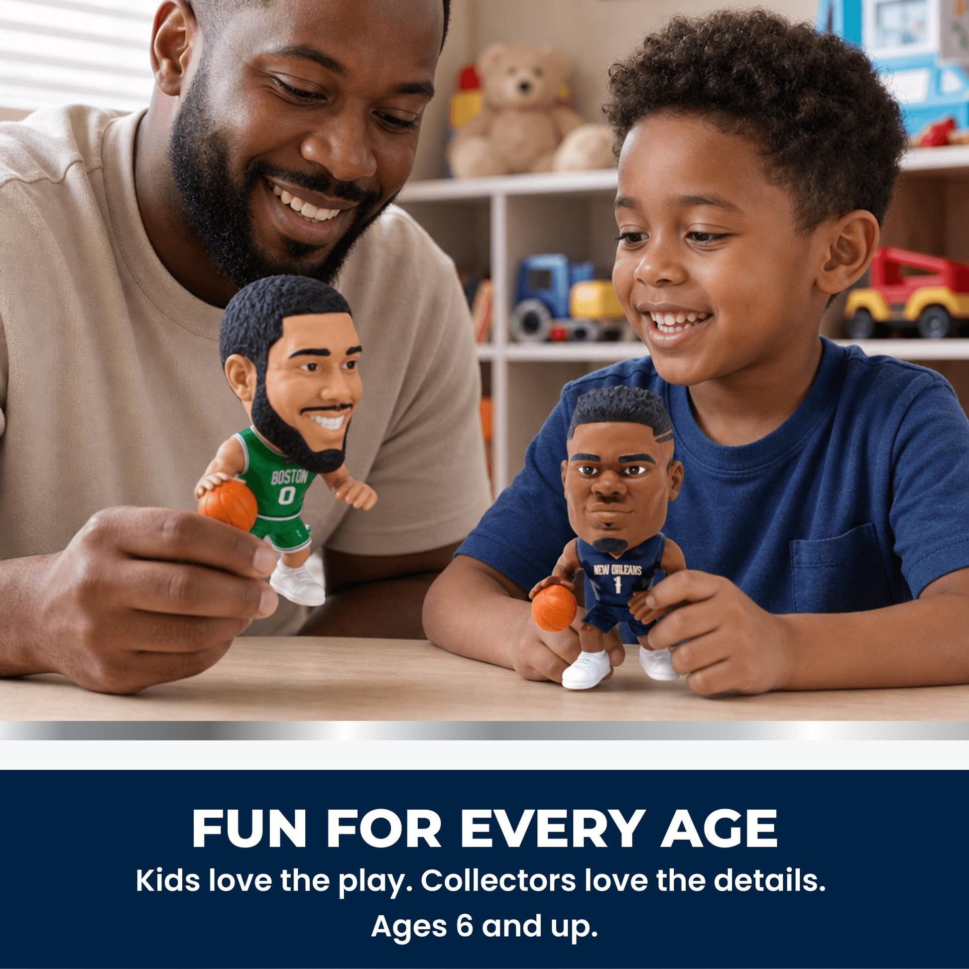 Party Animal Big Shot NBA Ballers Action Figure, Zion Williamson