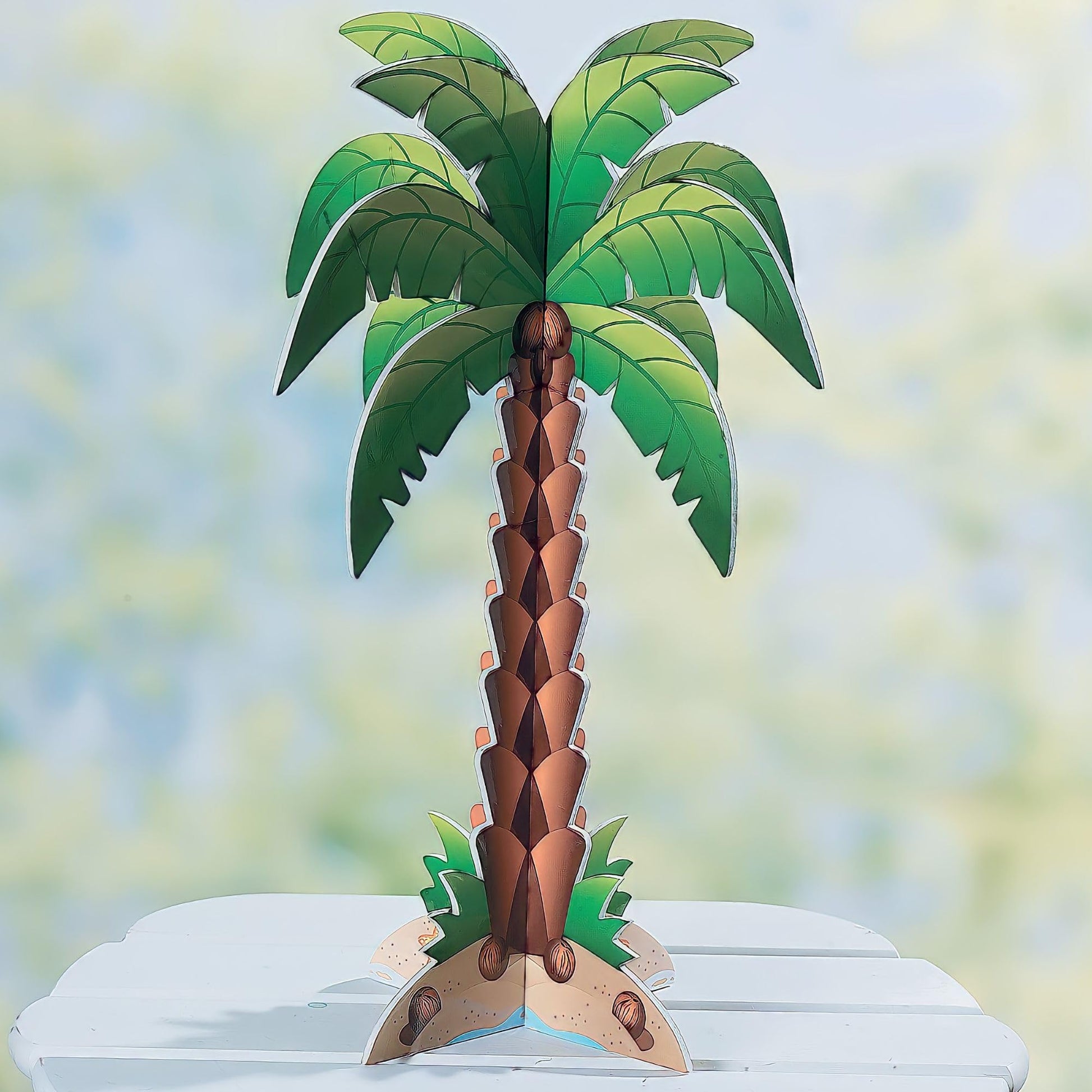 Palm Tree Centerpiece - Tropical Party Decor