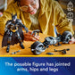 LEGO DC Batman Construction Figure & The Bat-Pod Bike Building Toys - Batman Action Figure from The Dark Knight for Boys & Girls, Ages 12+ - Superhero