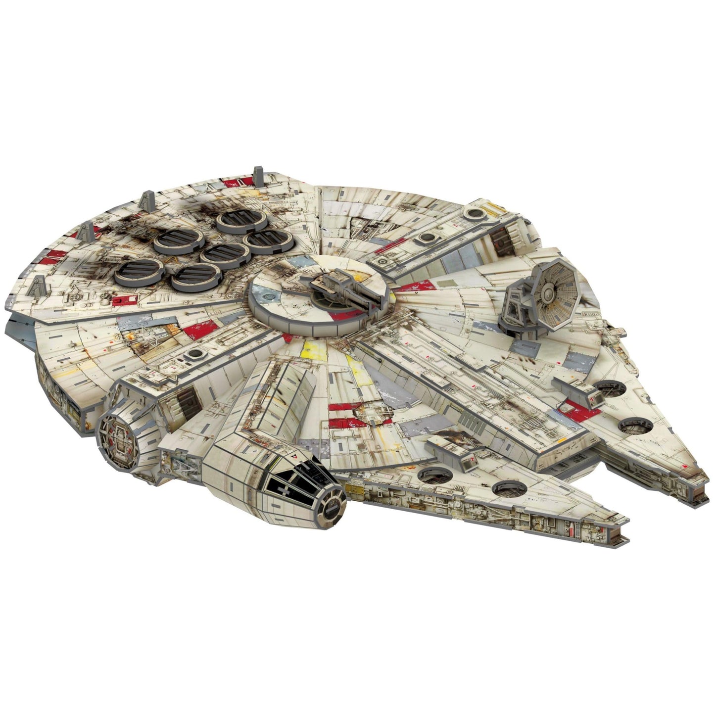 4D Cityscape Star Wars 3D Paper Model Kits (Millennium Falcon)