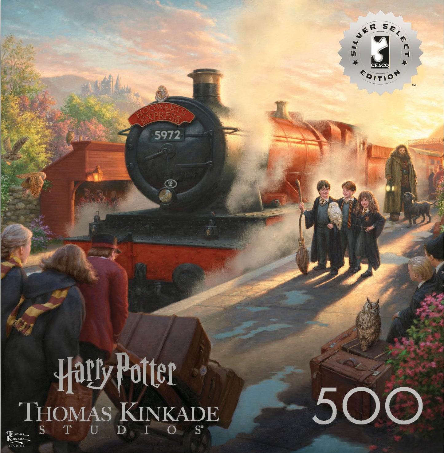 Buffalo Games - Harry Potter Hogwarts Express - 500 Piece Puzzle for Adults