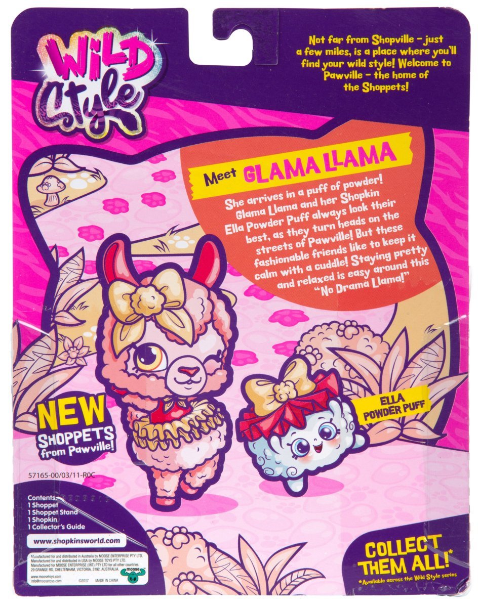 Shopkins S10 SHOPPET Pack - Llama Puffs