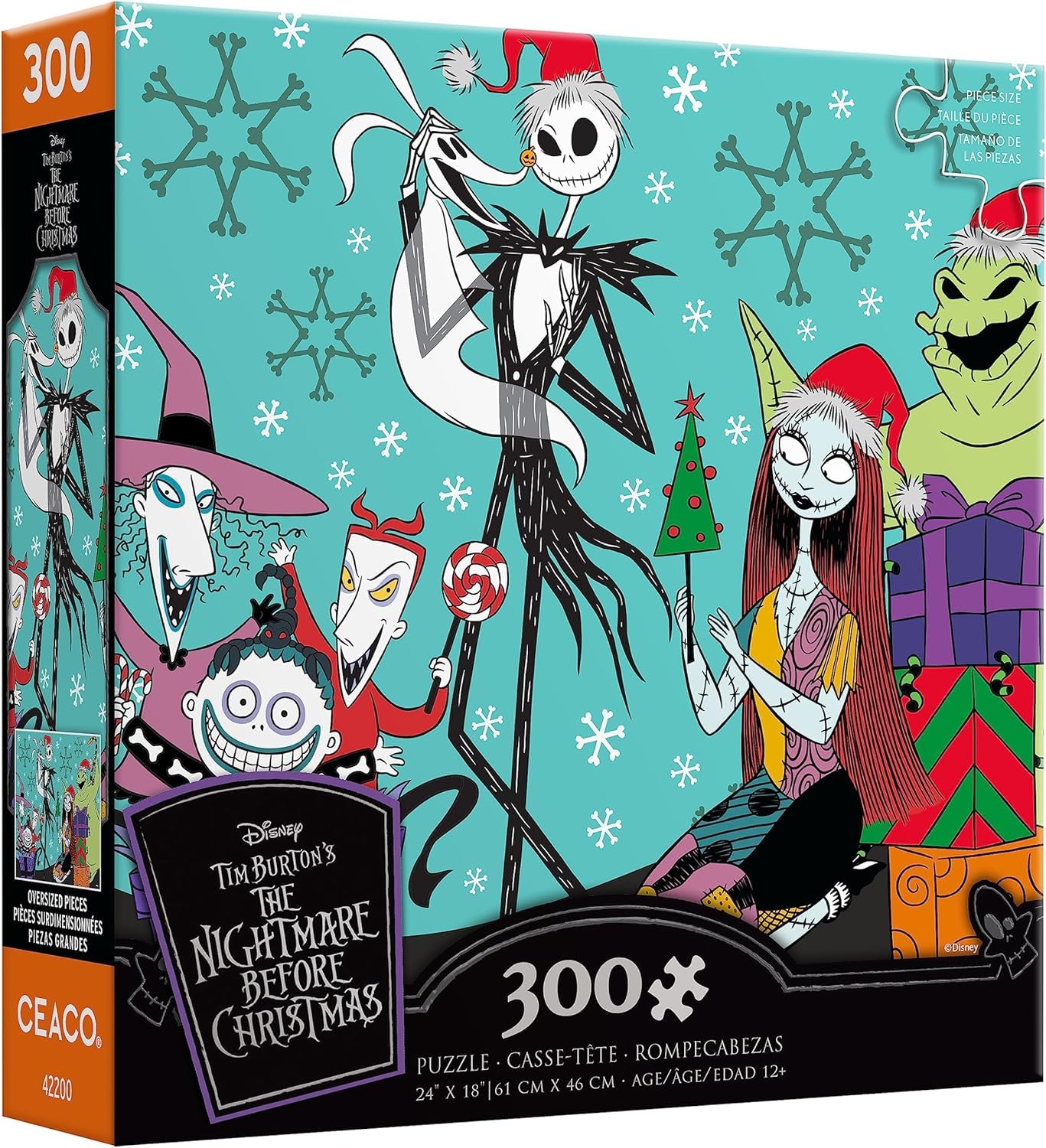 Disney Nightmare Before Christmas Party - 300 Large Piece Puzzle
