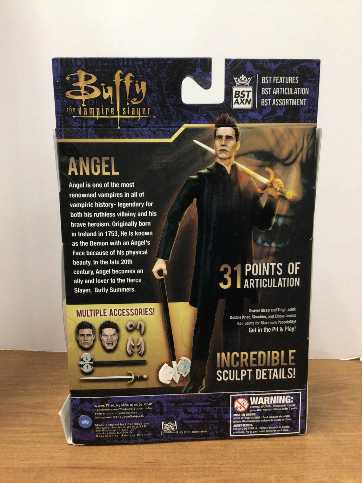 BST AXN Buffy the Vampire Slayer: Angel 5 Inch Action Figure