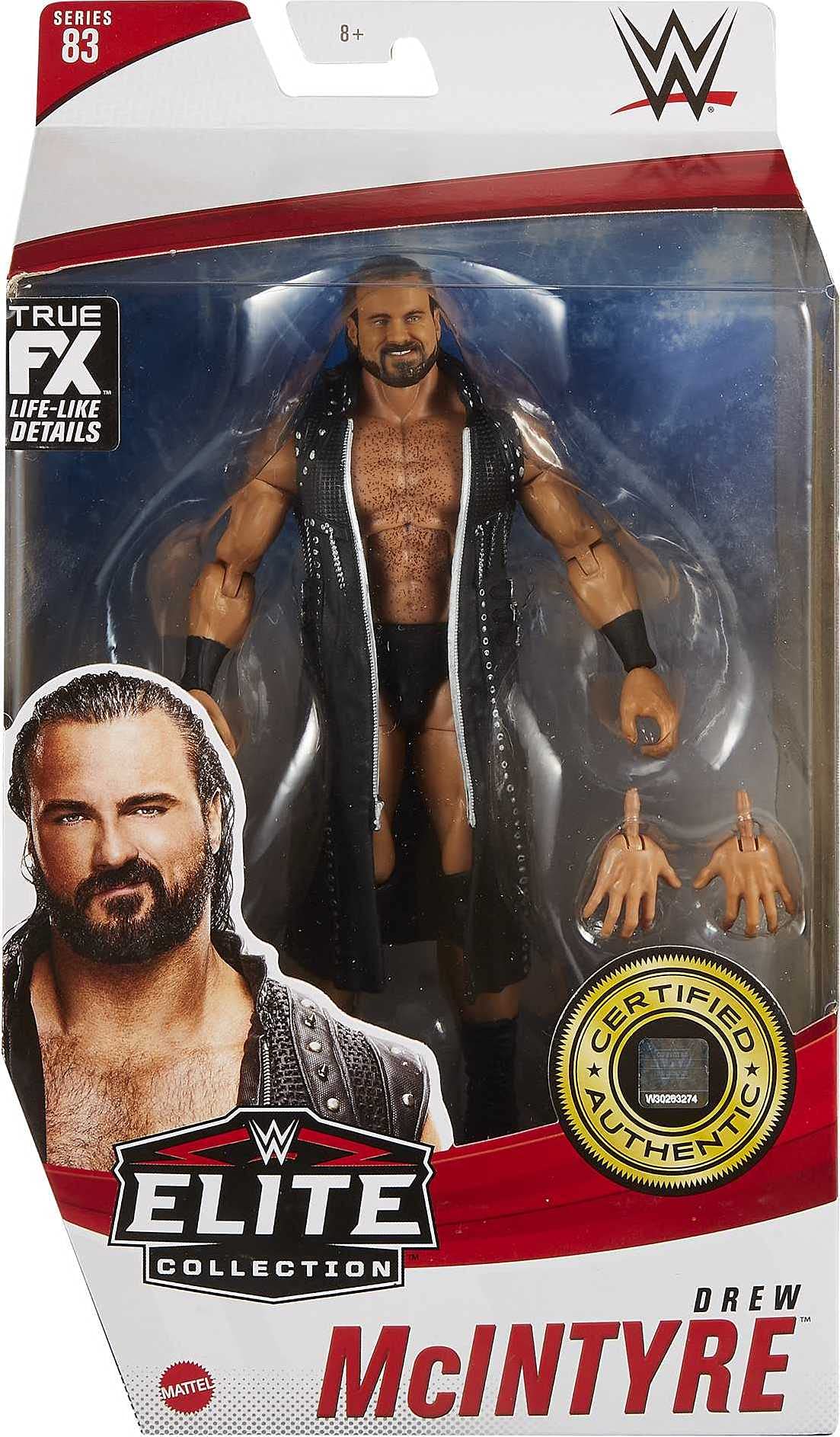 Mattel WWE Drew McIntyre Elite Collection Action Figure, 6-in/15.24-cm Posable Collectible Gift for WWE Fans Ages 8 Years Old & Up