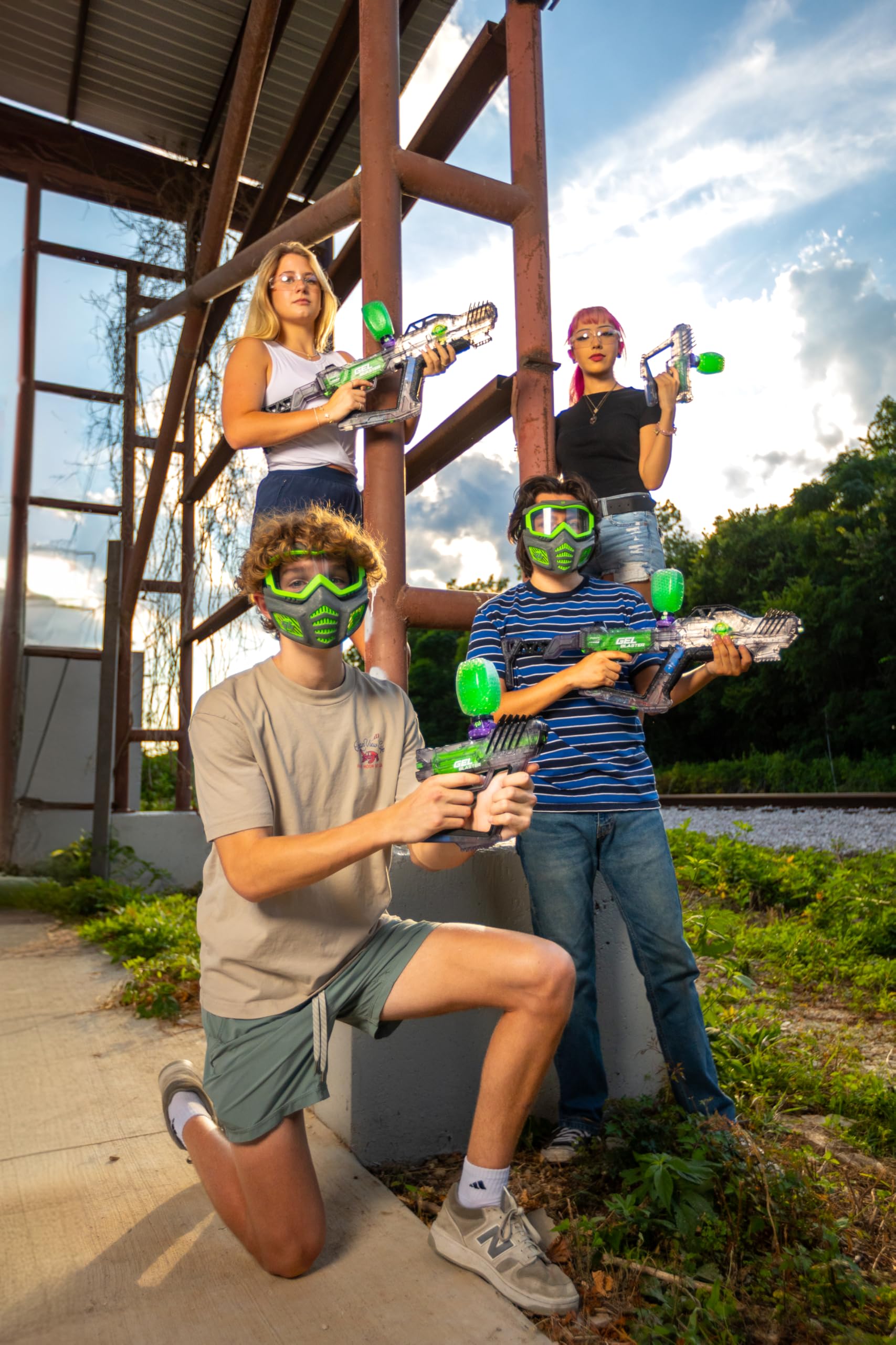 Gel Blaster Surge XL 2 with Built-in Starfire Glow Activator - Upgraded GelBlaster Toy with 150+ Foot Range - Water Bead Ammo - Semi & Full Auto Modes