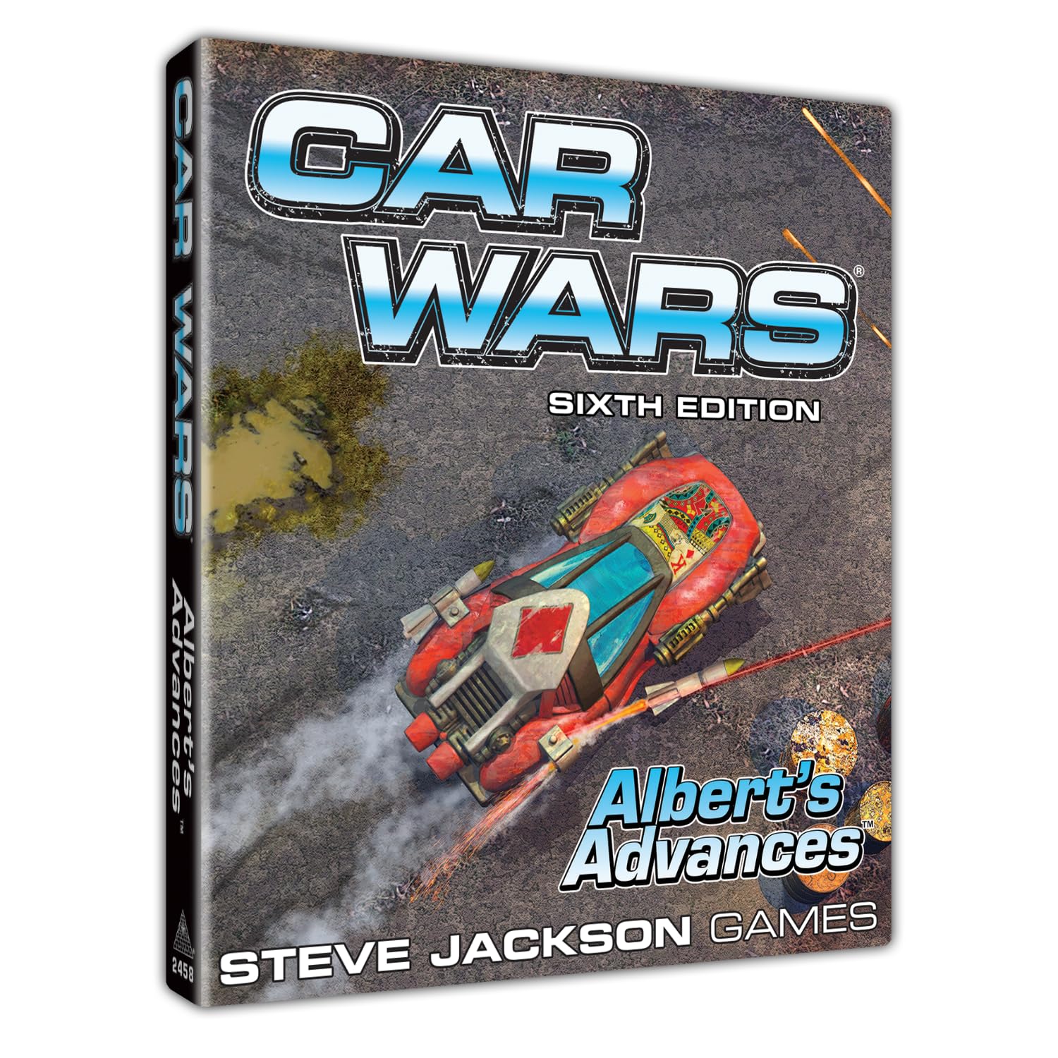 Car Wars Alberts Advances - Steve Jackson Games Expansion - Tactical Add-On for Car Wars - New Gear and Weapons to Customize Your Combat Vehicles