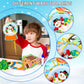 Winter Animal Lacing Cards 12 Packs Sewing Kits for Kids Christmas Cardboard Sewing Cards Lacing Games for Developing Imagination School Learning