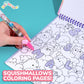 Original Squishmallows Sketchbook, Over 20 Stationery Supplies, Features Squishmallows Scrapbook Stickers, Cam The Cat Fidget Toy, Drawing Paper