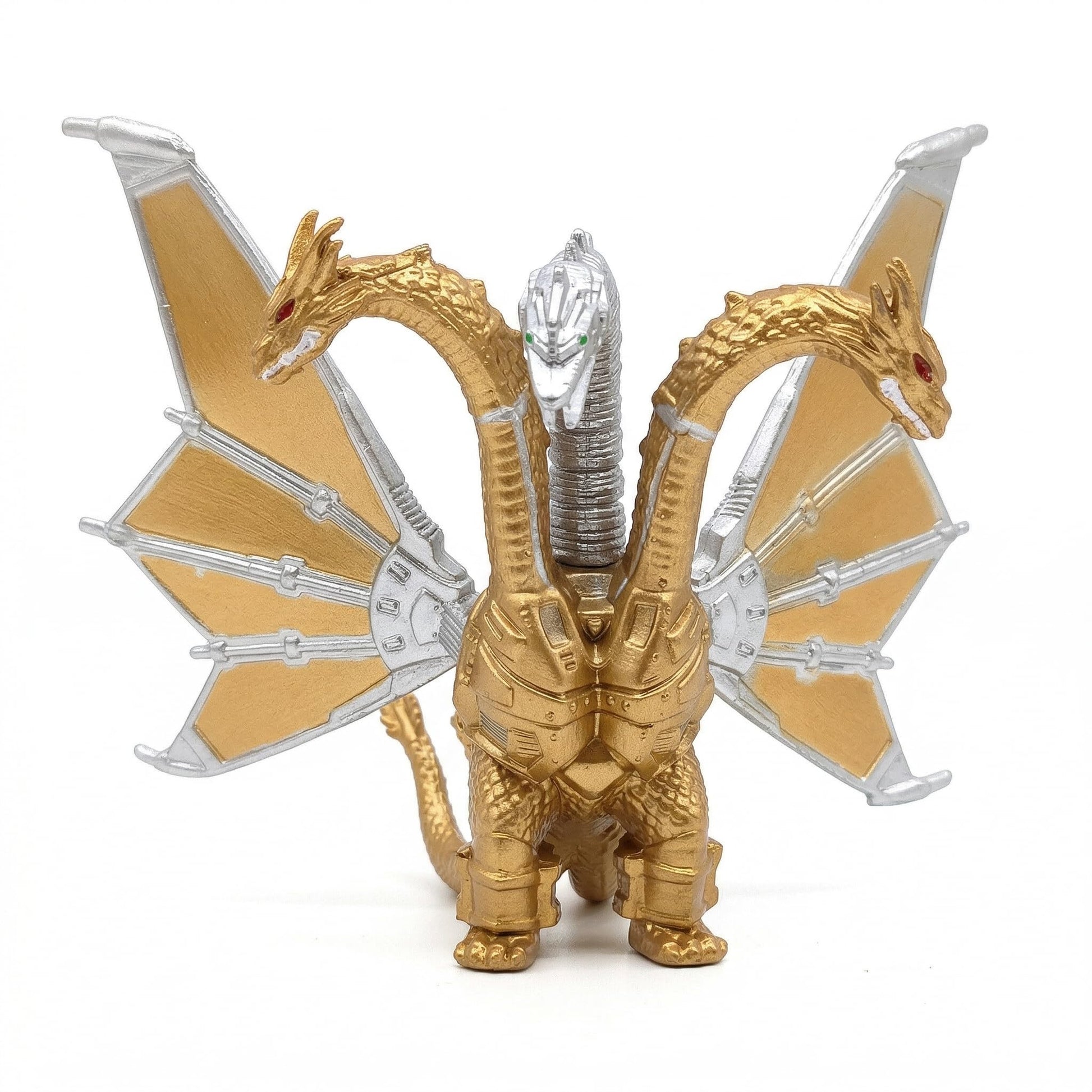 JAYKENIXO 10 Pack Monster Action Figures Set - Dragon, Scar, Kong & Kaiju Creature Toys with Movable Joints, Collectible Battle Figures for Kids