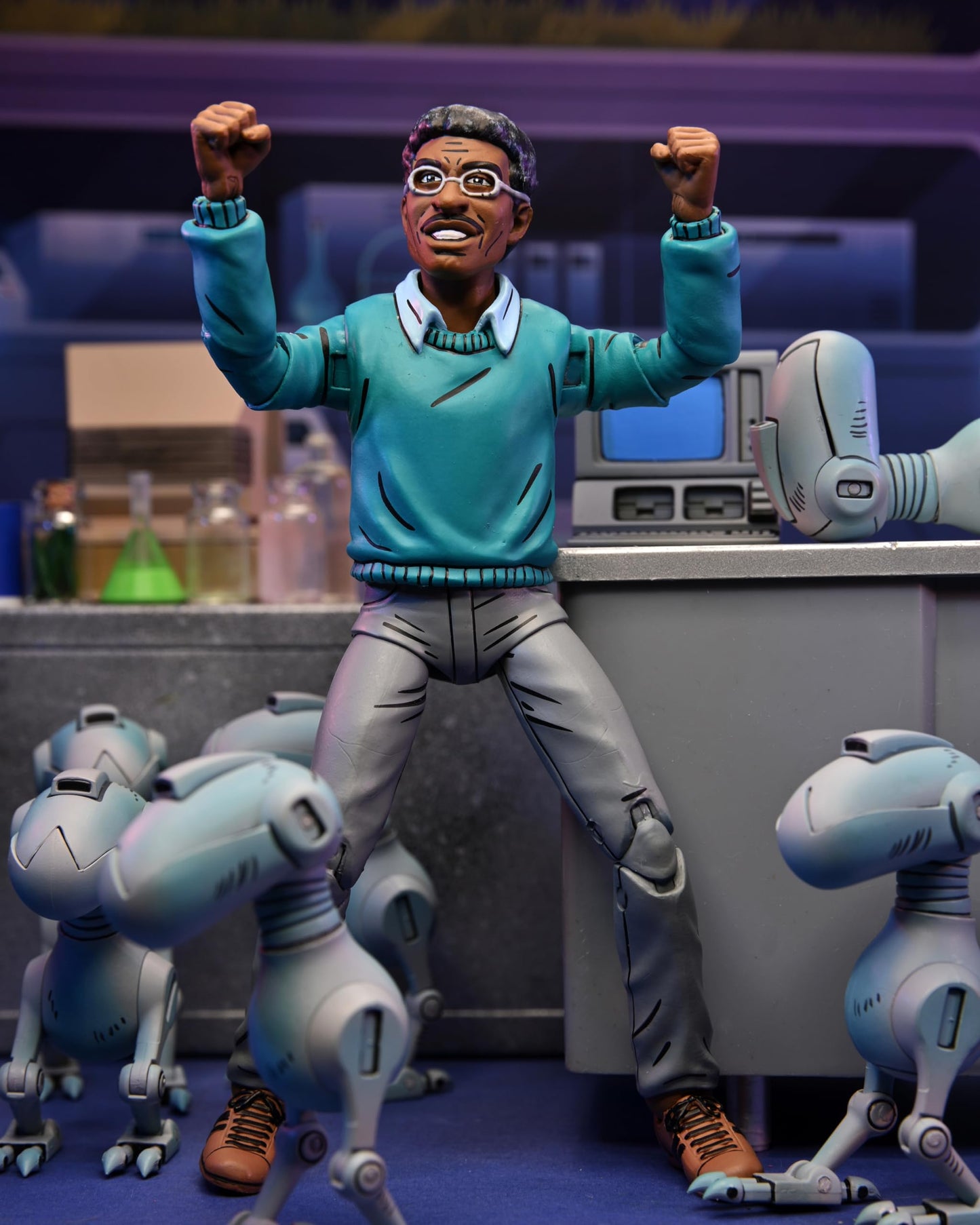 NECA Teenage Mutant Ninja Turtles (Mirage Comics) - 1:7 Scale Collectible Action Figure, Baxter Stockman