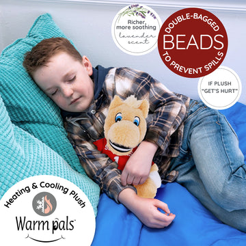 Warm Pals Boomer University of Oklahoma Sooners Mascot OU - Heatable Coolable Bedtime Comfort Plushie 1.5lbs - Cozy Microwavable Lavender Scented