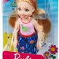 Barbie Club Chelsea Doll, 6-inch Blonde Wearing Dinosaur-Themed Look with Removable Skirt, for 3 to 7 Year Olds
