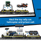 LEGO City Police Train Heist Building Toy - Train Set with Police Car Toy for Boys & Girls, Ages 7+ - Pretend Play Set for Kids - Gifts for Birthdays