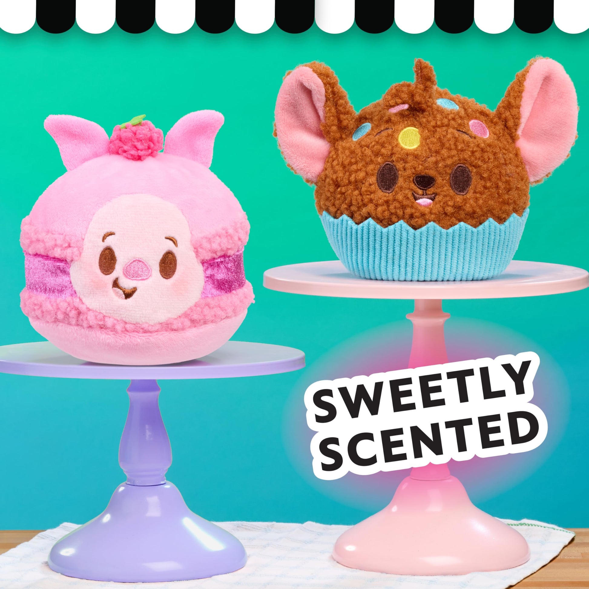 Disney Munchlings Single Serve Scented Collectible Plush 2-Pack, 4.5 inch Collectible Plush Toy for Teens, Girls, Boys, Kids, Ages 0 and Up, Kids Toys