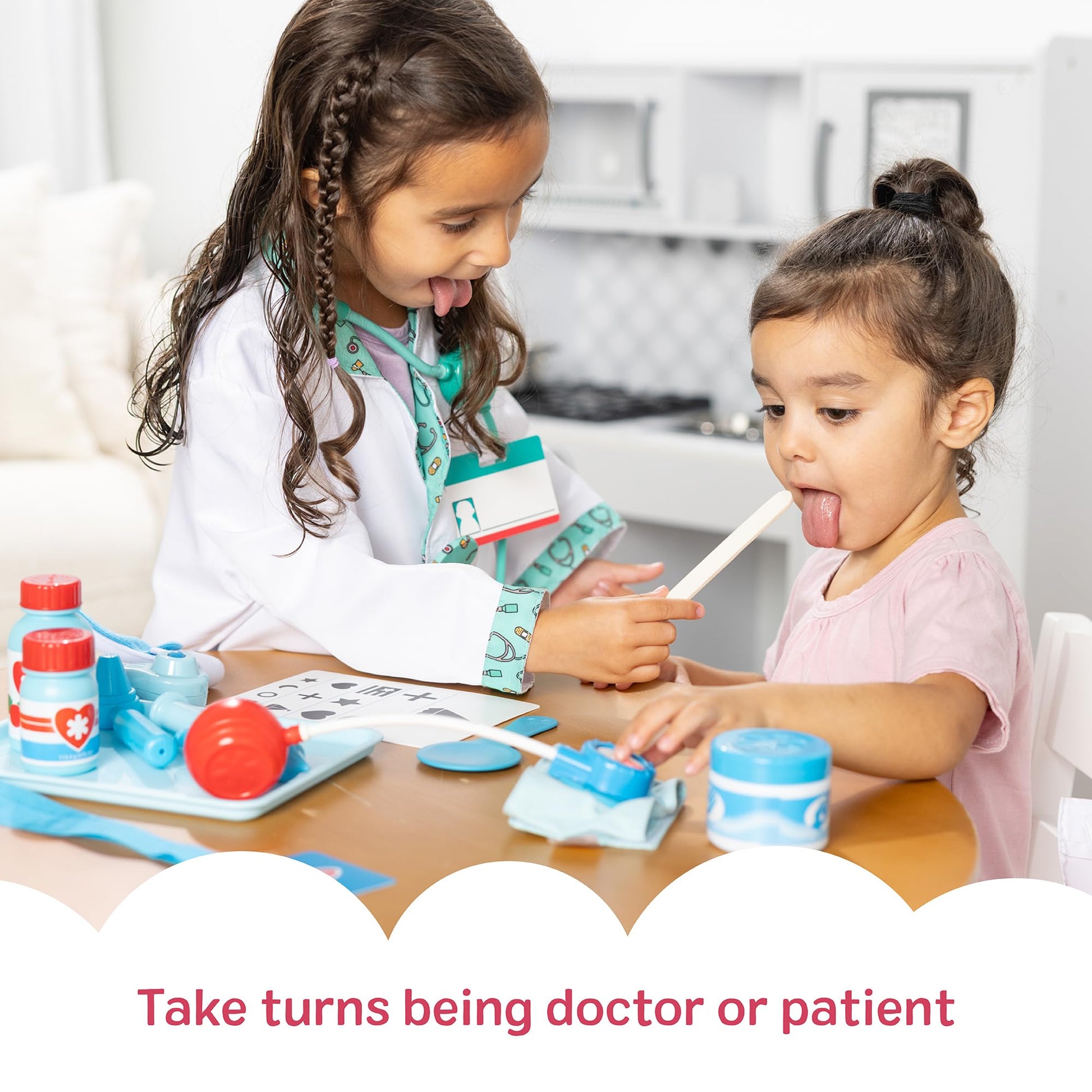 Melissa & Doug Get Well Doctor Kit, 25-Piece Toddler Doctor Play Set, Realistic Pretend Play Toys & Accessories, Preschool Toys for Girls & Boys Ages