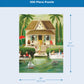 New York Puzzle Company - Janet Hill Splendid Summer Home - 500 Piece Jigsaw Puzzle for Family Game Nights by Janet Hill