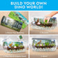 National Geographic Light-Up Dinosaur Terrarium Kit for Kids Ages 6+