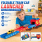 Electric Train Set Christmas Train Toys for Boys with Smokes, Lights and Sound (ON/Off) Train Set Under Christmas Tree, Toddler Model Trains for 3 4 5