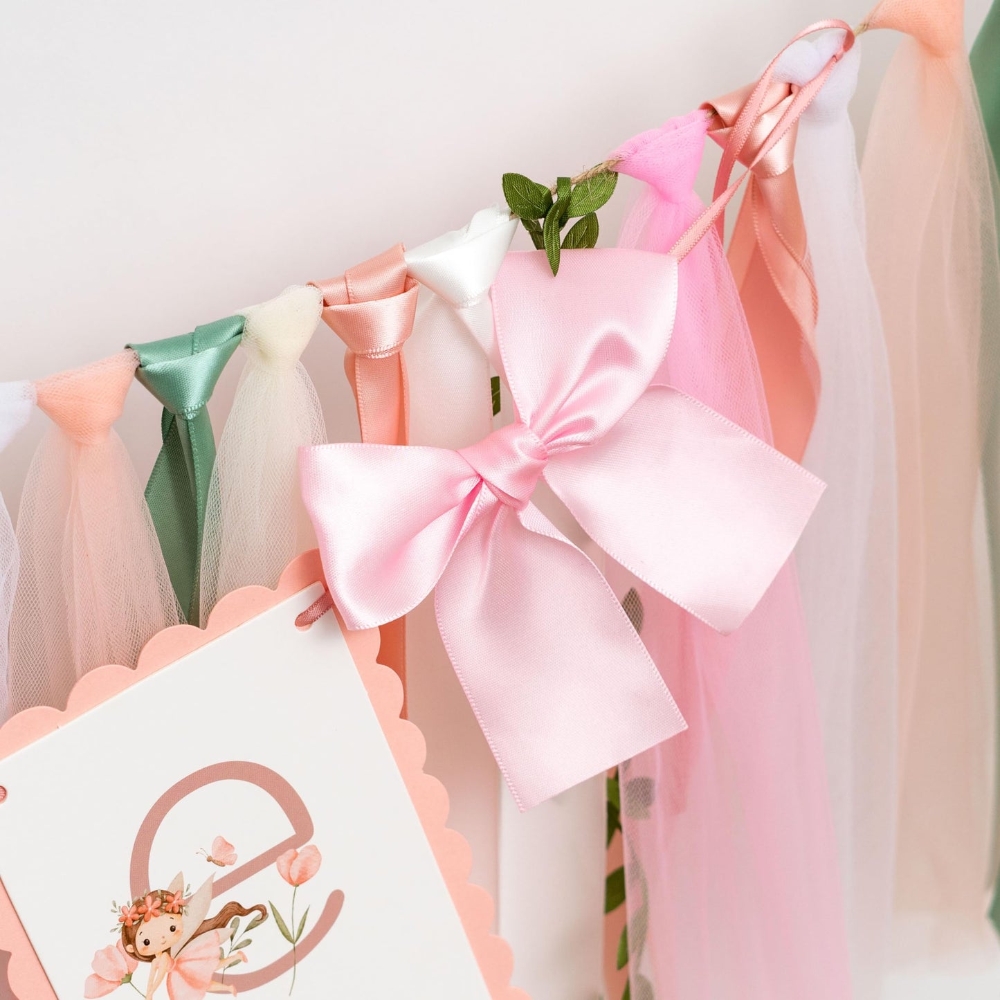 Upfirst Flower Fairy Highchair Banner