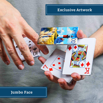 Boardwalk Puzzles Premium Featherlight Unique Playing Cards, Fun Themed Deck for Home and Travel | Cape Cod