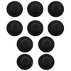 YHXiXi Handmade Small Wide Brim Doll Fedoras: 10pcs Felt Panama Hats with Flat Tops