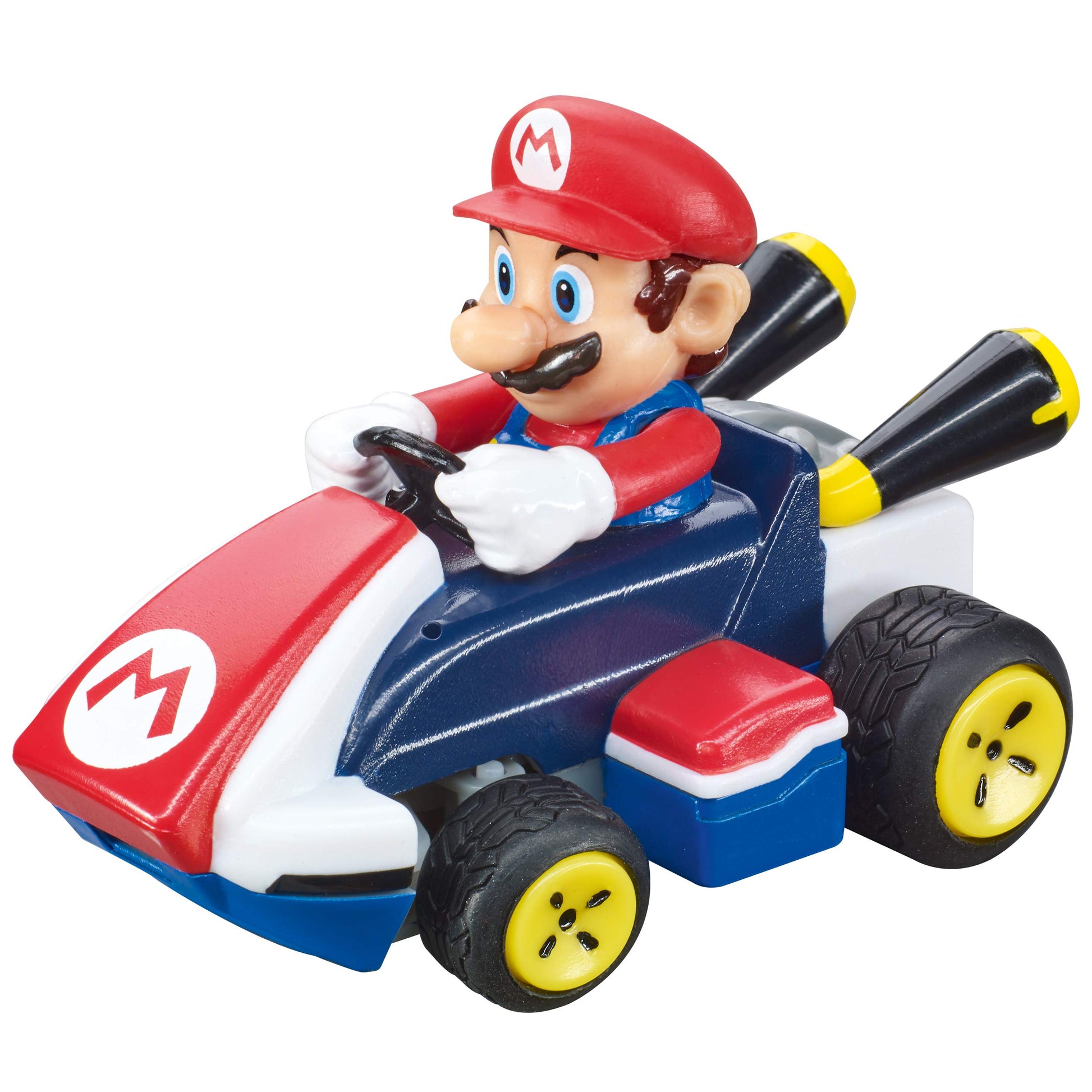 Carrera RC Mario Kart Tabletop Toy Racing Set Featuring Mario & Luigi 2.4GHz Radio Remote Control Cars for Children 6 and up - Ready to Run