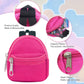 PanniOhye 6PCS Mini Doll Backpack for 15cm/17cm Vinyl Dolls - Blind Box Accessories, Multi-Color, Holds Small Items (Pattern)