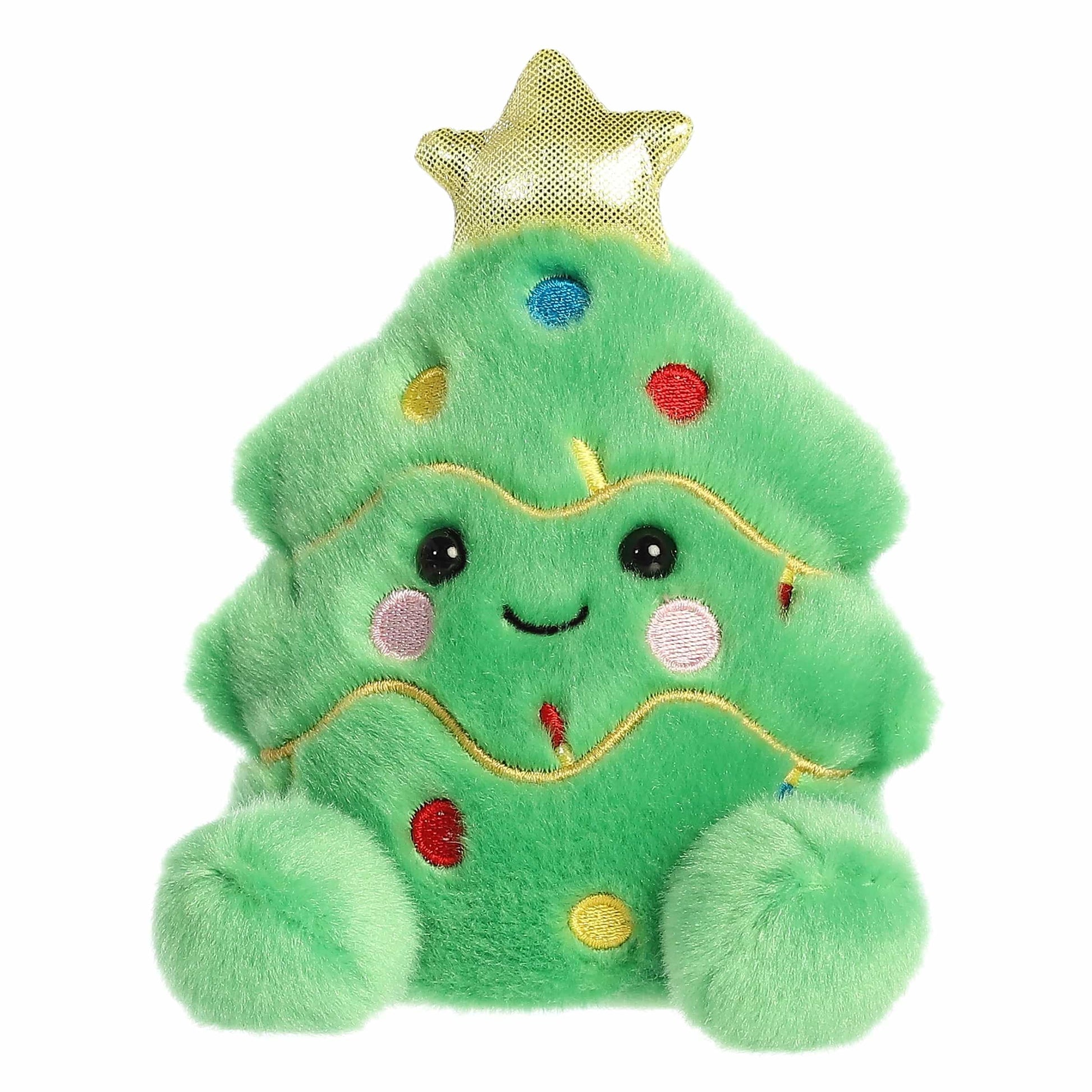 Aurora® Festive Palm Pals™ Douglas Christmas Tree™ Stuffed Animal - Fun Collectible Plush for Kids and Adult Collectors - Perfect for Holiday