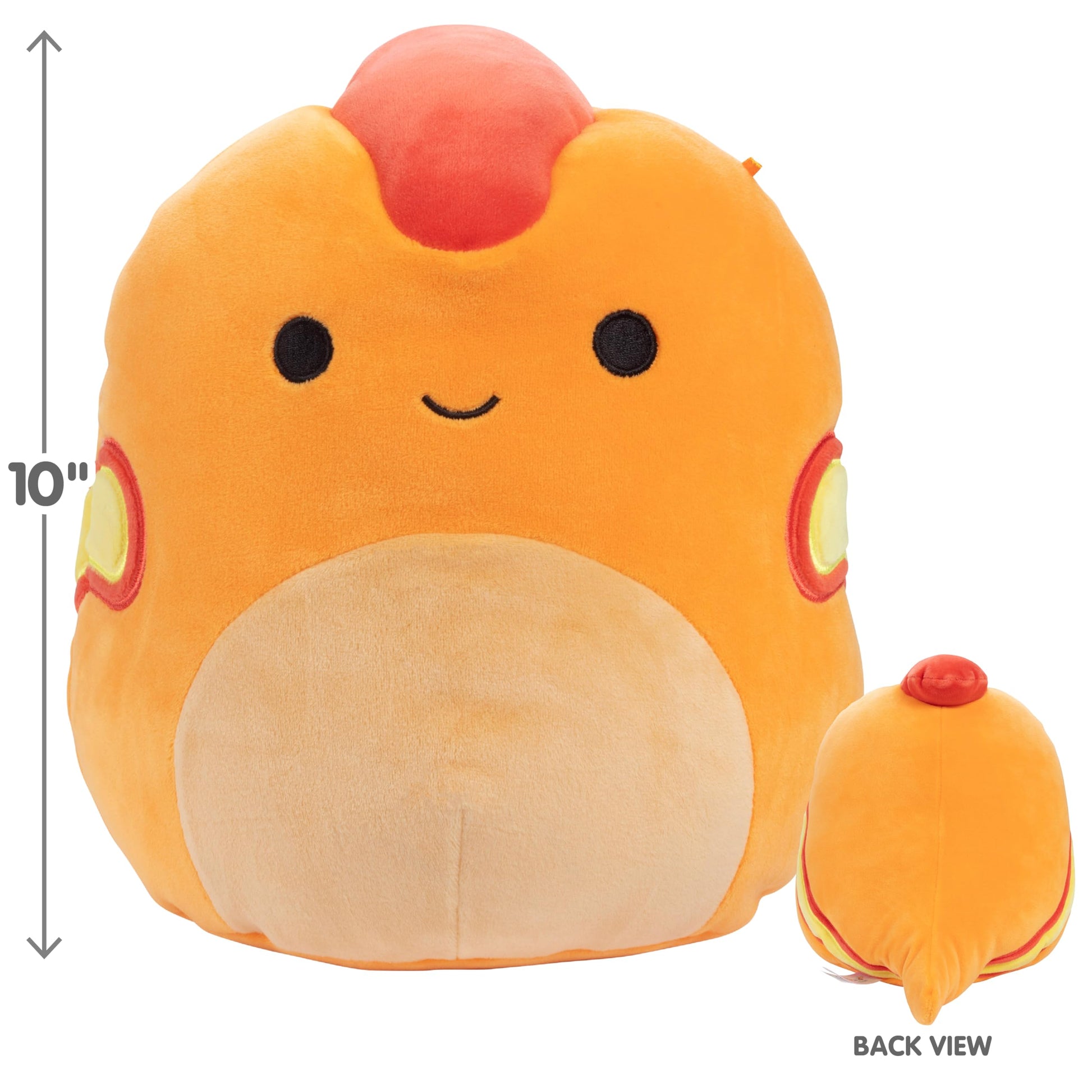 Squishmallows Original 10" Nichelle The Snake Plush Official Jazwares Plush Toy Ultra Soft Stuffed Animal Pillow Cute Orange Reptile Collectible