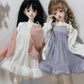 QGYDYH BJD Doll Clothes Handmade Fashions Clothes Suitable Cardigan Dress for 1/4 BJD Dolls (E)