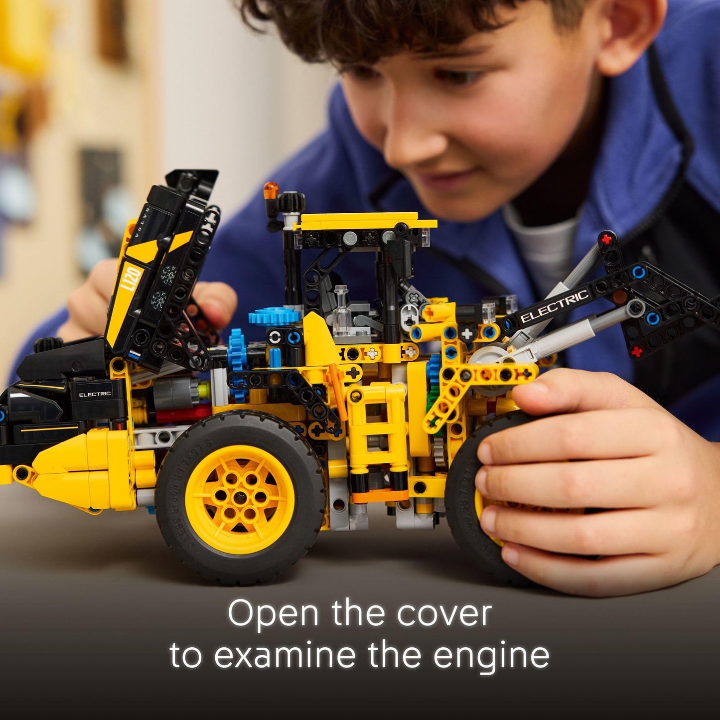 LEGO Technic Volvo L120 Electric Wheel Loader Construction Toy - Pretend Play Building Set - Great Birthday Gift for Boys, Girls, and Kids 9+ Who Love