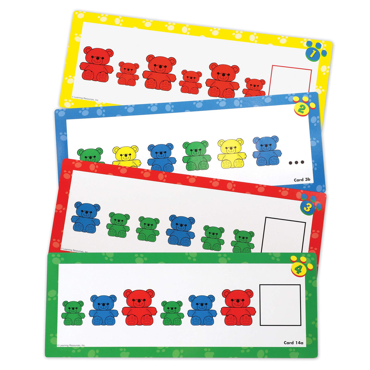 Learning Resources Three Bear Family Sort, Pattern & Play Activity Set