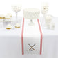 Big Dot of Happiness Shoots and Scores - Hockey - Petite Baby Shower or Birthday Party Paper Table Runner - 12 x 60 inches