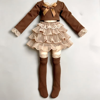QGYDYH BJD Doll Clothes Ball Jointed Doll Clothes Handmade Fashions Clothes Suitable for1/3 1/4 1/6 BJD Dolls (G, 1/3)