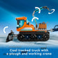LEGO City Exploration Arctic Explorer Truck and Mobile Lab 60378 Building Set for Ages 6+ with a Tracked Vehicle, Laboratory on Skis, Meteorite, Snow
