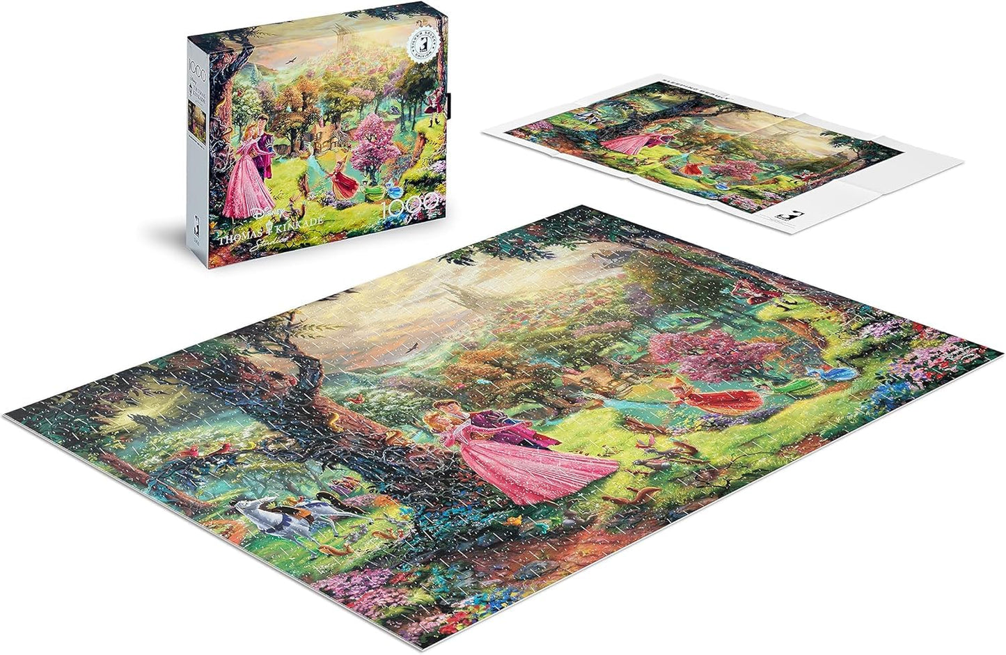 Buffalo Games - Disney Sleeping Beauty - 1000 Piece Puzzle for Adults