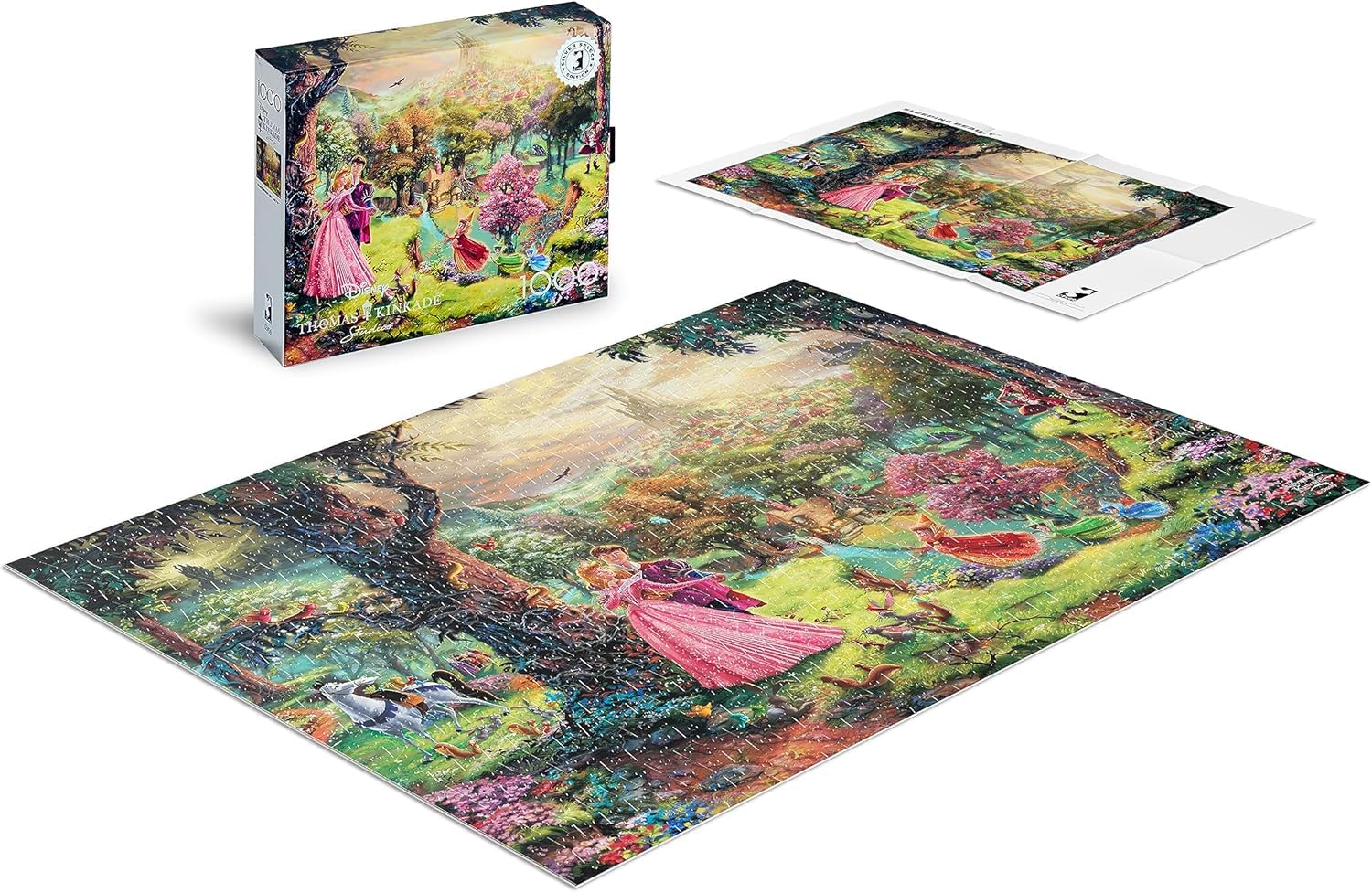 Buffalo Games - Disney Sleeping Beauty - 1000 Piece Puzzle for Adults