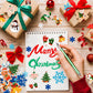 360Pcs Christmas Foam Stickers, Christmas Tree Snowman Elk Glitter Snowflake Foam Stickers for Xmas Party Favors DIY Crafts Decor