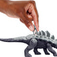 Mattel Jurassic World Strike Attack Dinosaur Toy with Single-Strike Action & Movable Joints, Gastonia Action Figure Includes Digital Play